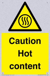 Caution Hot content